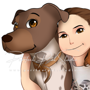 Self portrait with pet